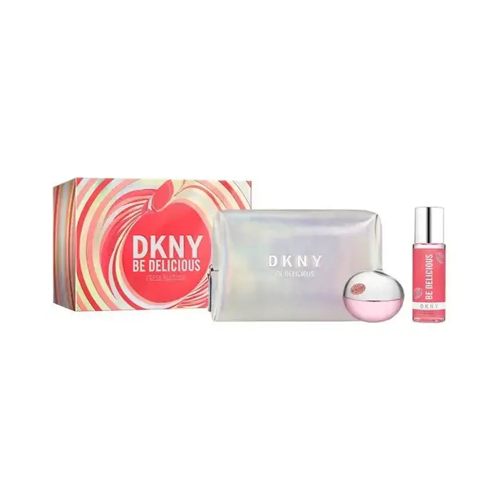 Donna Karan Be Delicious Fresh Blossom Woman Set Eau De Parfum 100ml & B/mist 125ml & Pouch