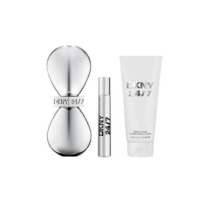 Donna Karan 24/7 Woman Set Eau De Parfum 100ml & Eau De Parfum 15ml & Bl 100ml