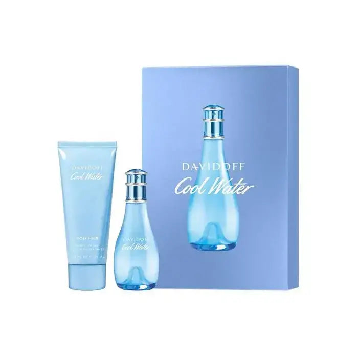 Davidoff Cool Water Woman Set Eau De Toilette 30ml & Bl 75ml