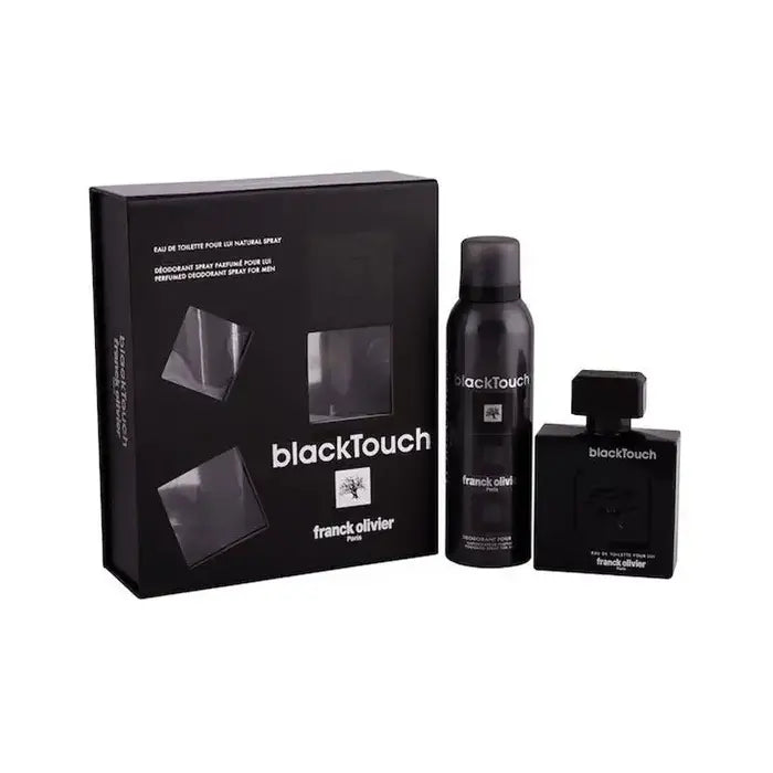 Franck Olivier Black Touch Man Set Eau De Toilette 100ml & Deodorant 250ml