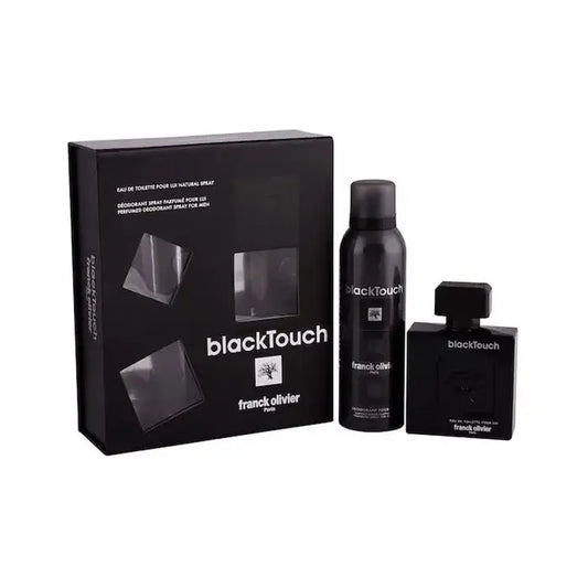 Franck Olivier Black Touch Man Set Eau De Toilette 100ml & Deodorant 250ml
