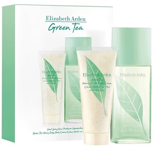 Elizabeth Arden Green Tea Gift Set Eau De Parfum 100ml And Body Cream Green Tea S Medovými Kapkami 100ml 100ml