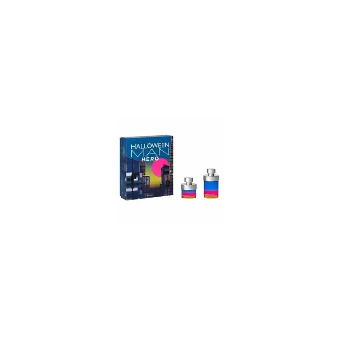 Jesus Del Pozo Halloween Man Hero  Set Eau De Toilette 125ml & Eau De Toilette 50ml