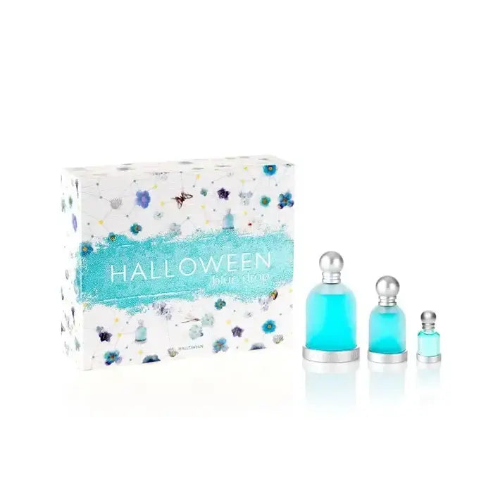 Jesus Del Pozo Halloween Blue Drop Woman Set Eau De Toilette 100ml & Eau De Toilette 30ml & Eau De Toilette 4.5ml