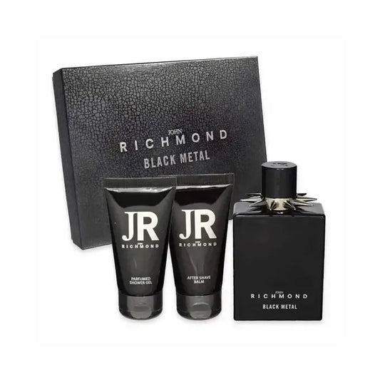 John Richmond Black Metal Woman Set Eau De Parfum 100ml & Shower Gel 50ml & Body Lotion 50ml