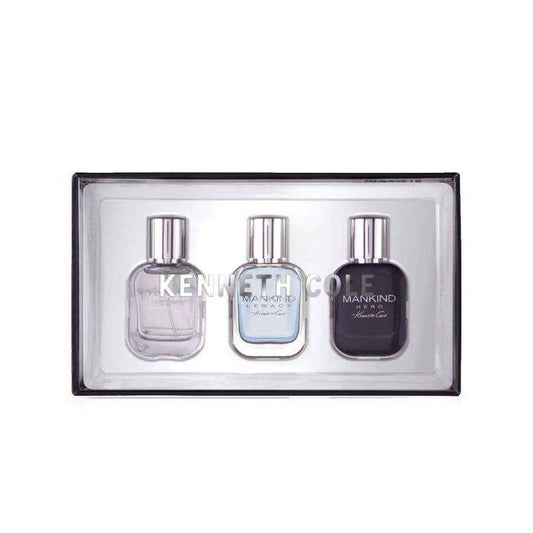 Kenneth Cole  Mini Set Eau De Toilette 3x 15ml (mankind & Mankind Legacy & Mankind Hero)