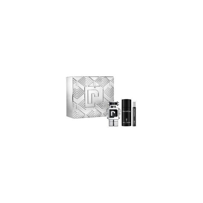 Paco Rabanne Phantom Man Set Eau De Toilette 100ml & Eau De Toilette 10ml & Deodorant Spray 150ml