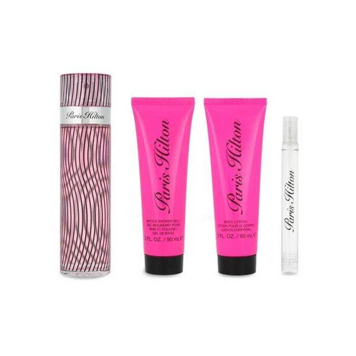 Paris Hilton Woman Set Eau De Parfum 100ml & Eau De Parfum 10ml & Bl 90ml & Bath & Sg 90ml