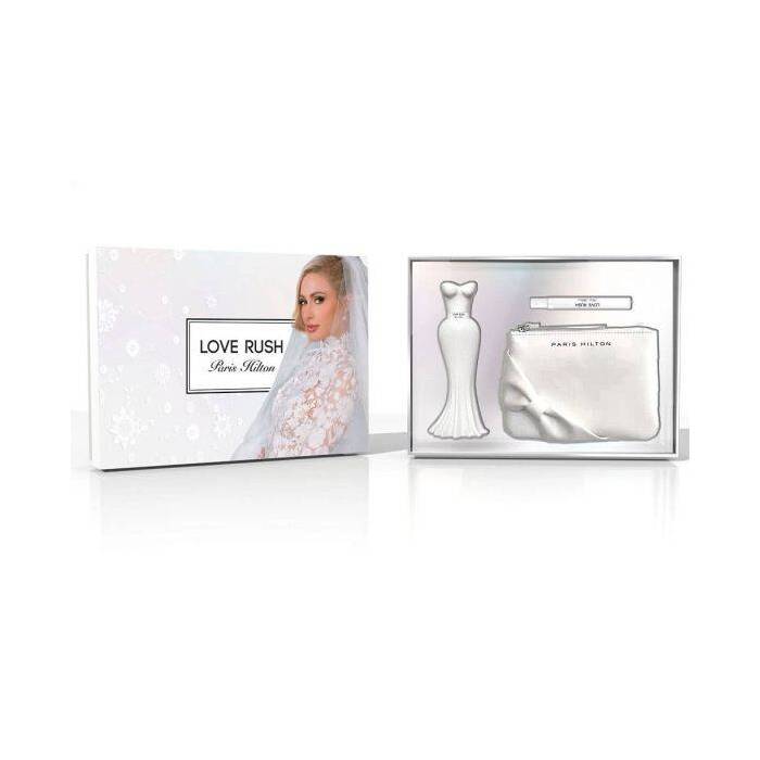 Paris Hilton Love Rush Woman Set Eau De Parfum 100ml & Eau De Parfum 10ml & Pouch
