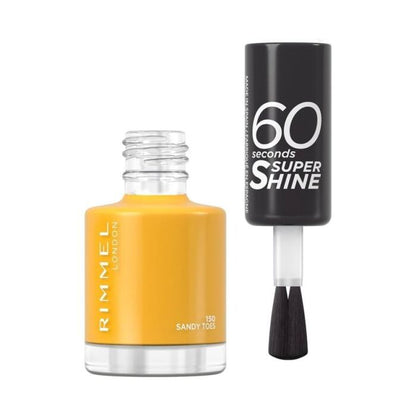 Rimmel London 60 Seconds Super Shine 150 Sandy Toes 8ml Nail Polish