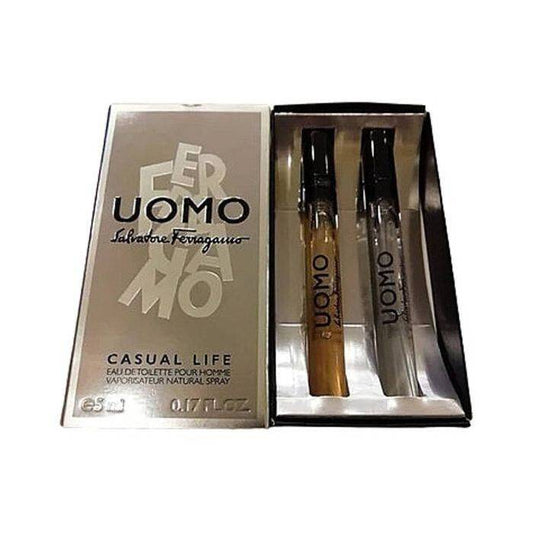 Salvatore Ferragamo Man Mini Set Eau De Toilette 2x 5ml (uomo +��urban��feel)