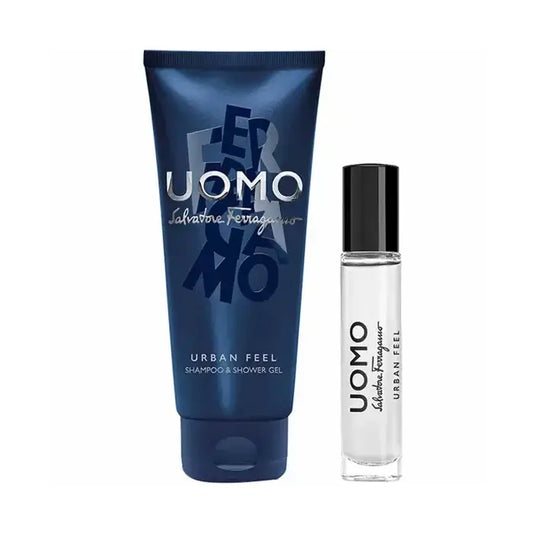 Salvatore Ferragamo Uomo Urban Feel Man Mini Set Eau De Toilette 5ml & Shampoo & Sg 50ml