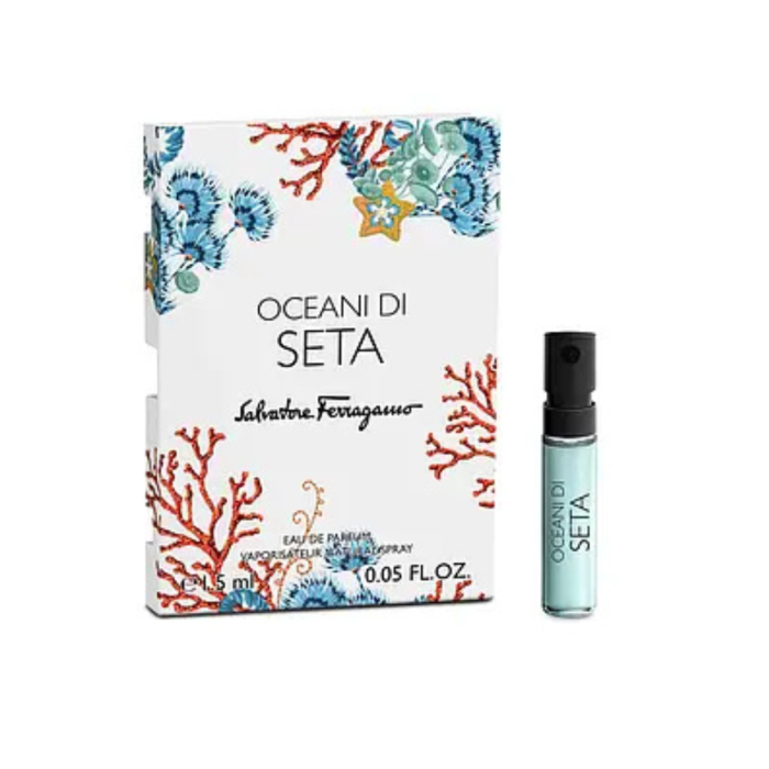 Salvatore Ferragamo Oceani Di Seta Unisex Eau De Parfum 1.5ml Vials