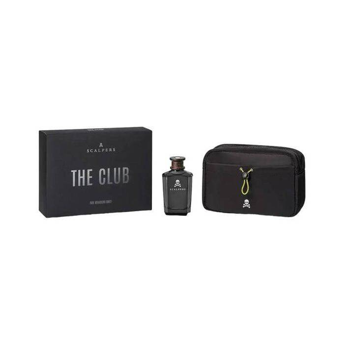 Scalpers The Club Man Set Eau De Parfum 125ml & Vanity Case