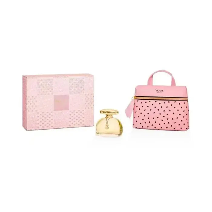 Tous Touch The Original Gold Woman Set Eau De Toilette 100ml & Toiletry Bag