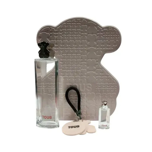 Tous Kids Bear Unisex Set Eau De Toilette 90ml & Eau De Toilette 4.5ml & Keychain