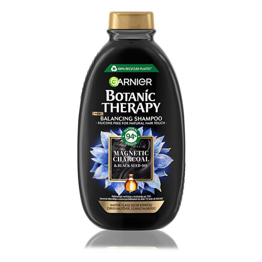 Garnier Botanic Therapy Magnetic Charcoal & Black Seed Oil Shampoo (oily Hair With Dry Ends) 400ml