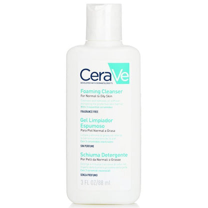 CeraVe Foaming Facial Cleanser for Normal to Oily Skin 88ml/3oz