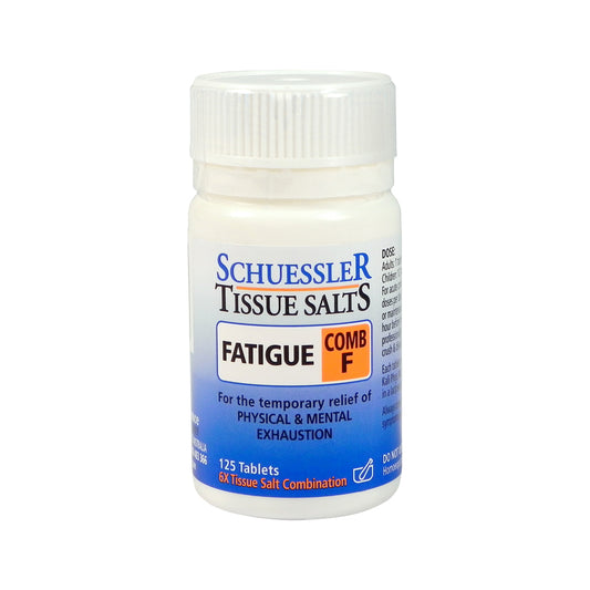 Martin & Pleasance Schuessler Tissue Salts Comb F (Fatigue) 125t