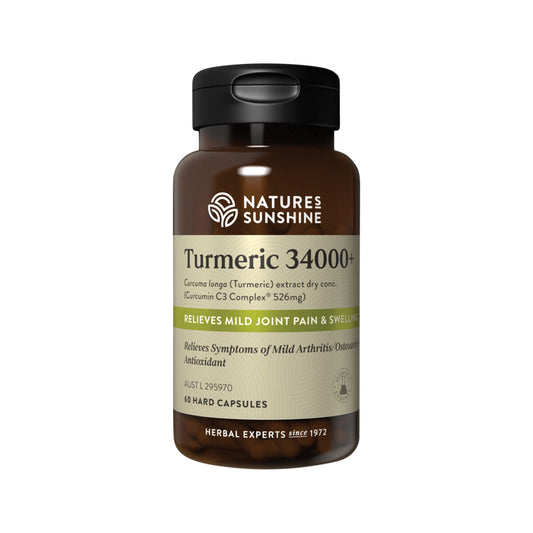 Nature's Sunshine Turmeric 34000+ 60c
