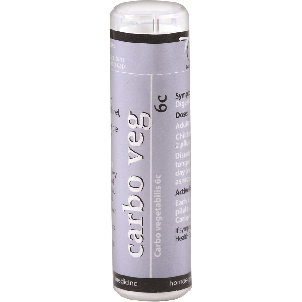 Owen Homoeopathics Carbo Veg 6C 120 pilules
